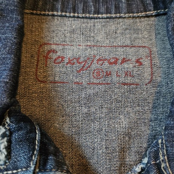 Cropped jean jacket small - Picture 2 of 2